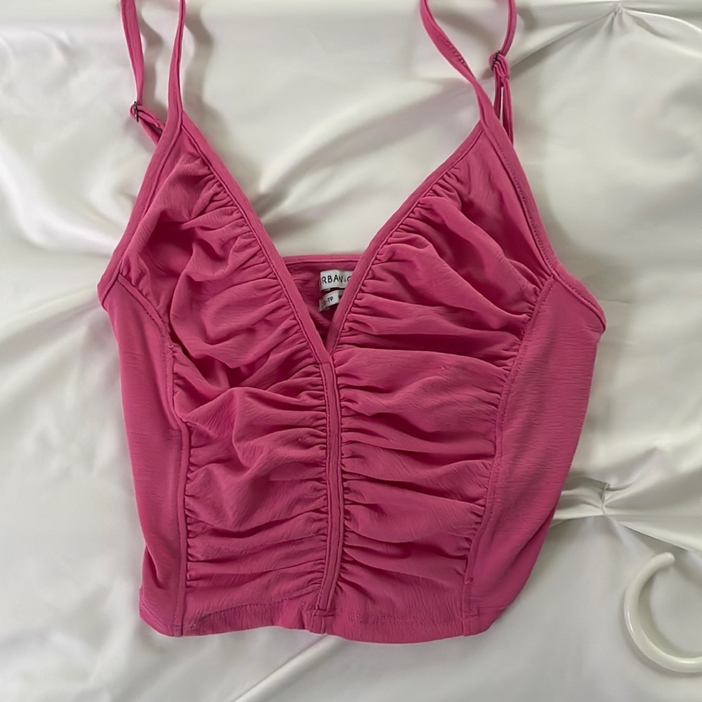 Urban pink crop top
